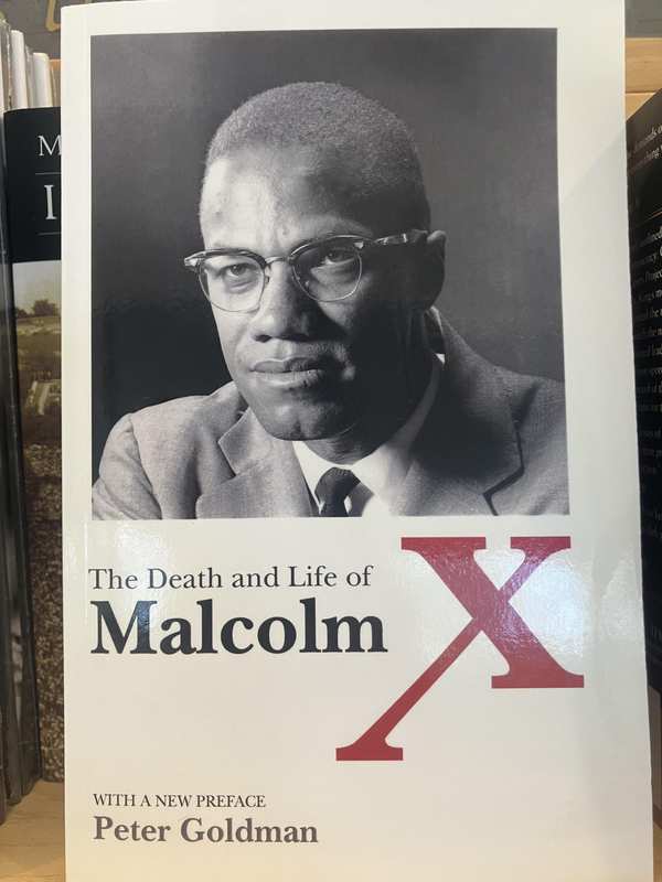 MLKM book Death and Life of Malcolm X by Goldman
