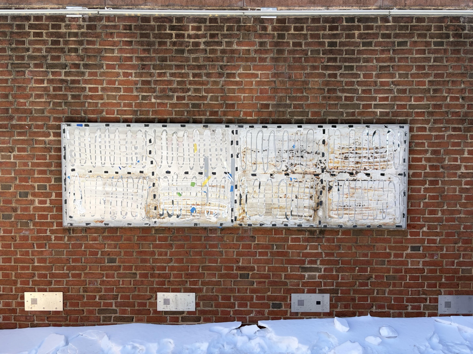 "The Executive Branch" (two panels that go together as one display) — after