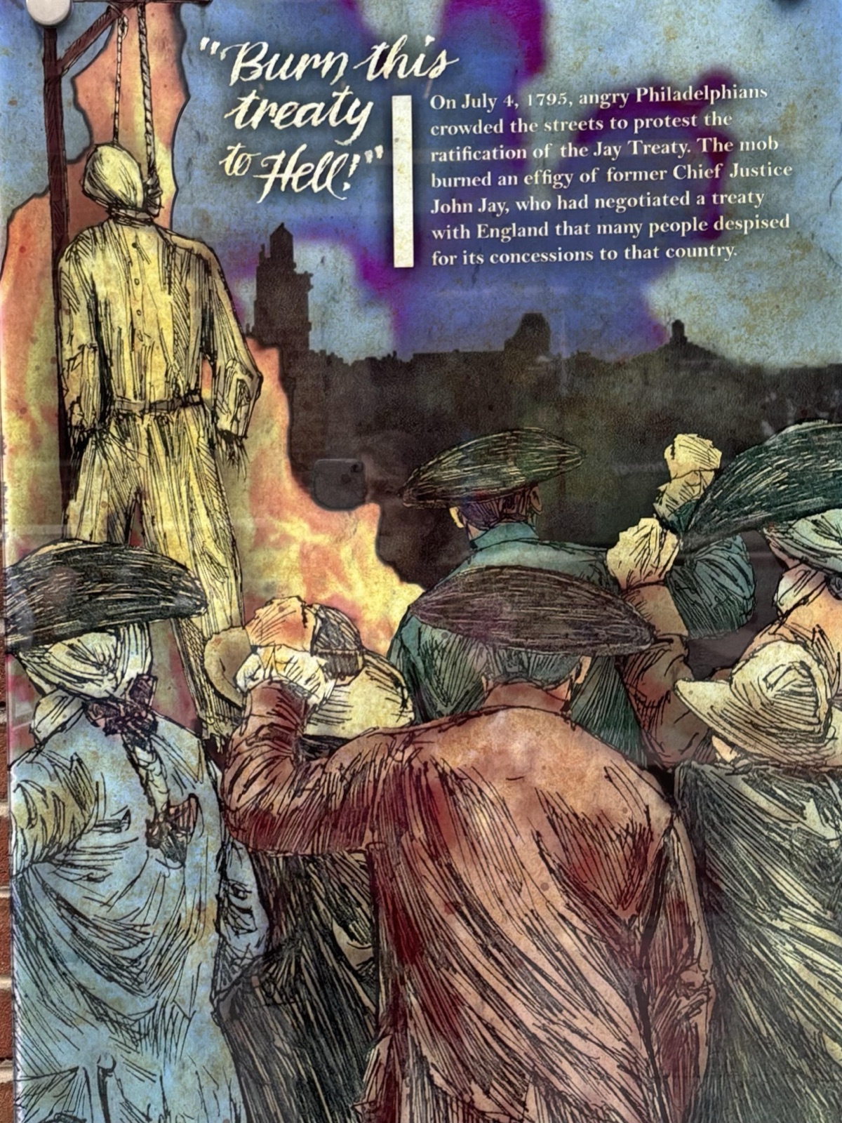 "Burn this treaty to Hell!" — before