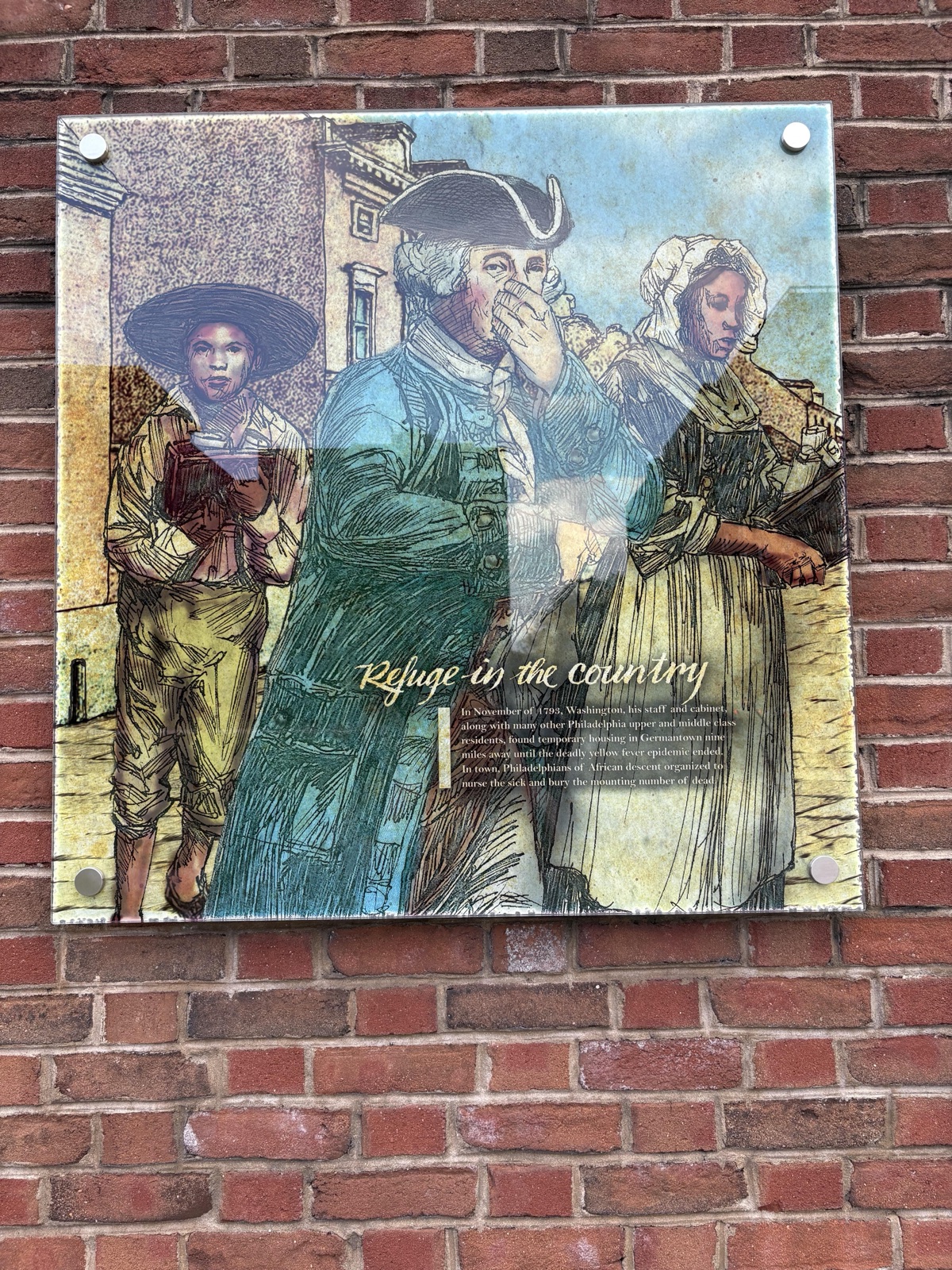 "Refuge in the Country" — before