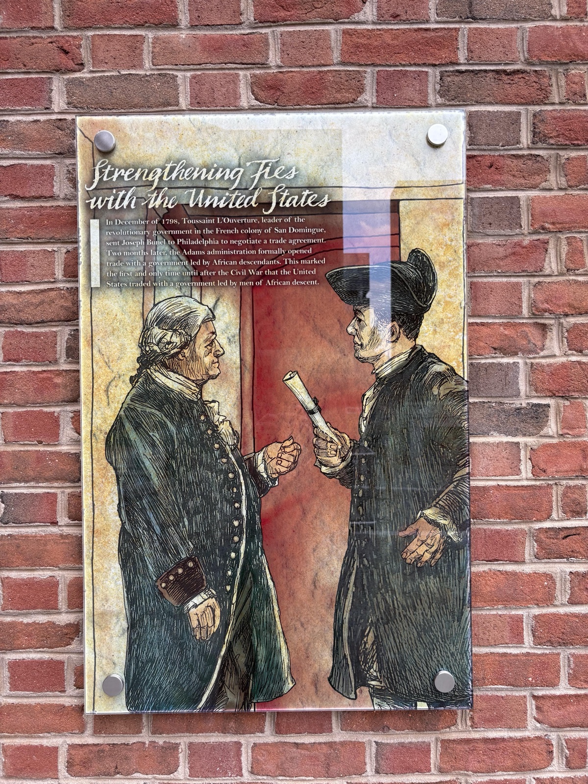 "Strengthening Ties with the United States" — before