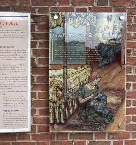 Awarding a Peace Medal - before removal