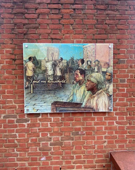 "Chef Hercules" (plaque next to a TV monitor) — restored