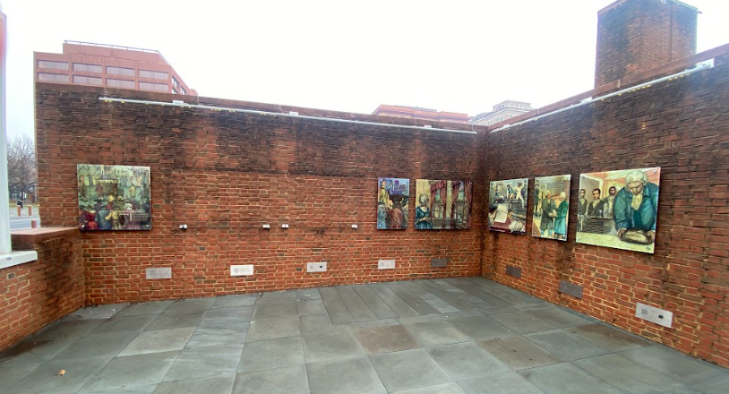 The President's House Site - restored